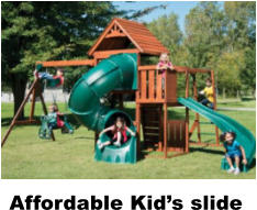 Affordable Kids slide