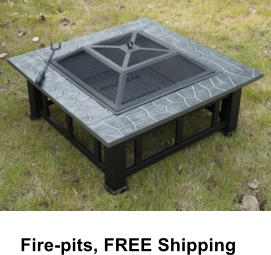 Fire-pits, FREE Shipping
