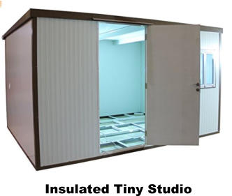 Insulated Tiny Studio