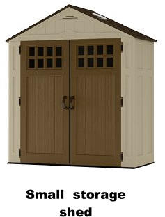 Small  storage shed