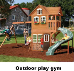 Outdoor play gym