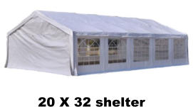 20 X 32 shelter