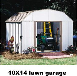 10X14 lawn garage