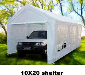 10X20 shelter