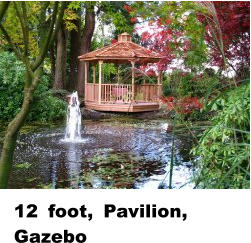 12 foot, Pavilion, Gazebo