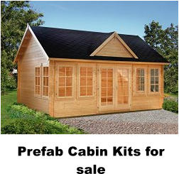 Prefab Cabin Kits for sale