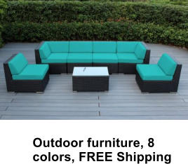 Outdoor furniture, 8 colors, FREE Shipping